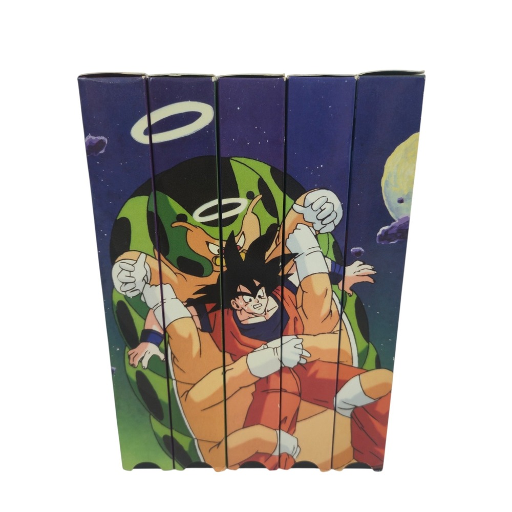 Dragon Ball Z VHS Great Saiyaman Saga Uncut 5 Tape Set Funimation VTG‎ 2001 VGC